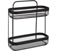 FIVE Simply Smart - Étagère 2 Niveaux Design "Mayaj" 35cm Noir Noir G