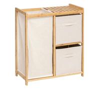 Five Simply Smart - Étagère avec 1 panier à linge et 2 paniers de rangement TIDY BOX - Beige