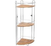 Five Simply smart - Etagère d'angle de douche Bambou - L. 26 x H. 56 cm - Bambou Marron G