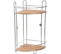 Five Simply smart - Etagère de douche en bambou Venterra - L. 27 x H. 40 cm - Marron - Venterra G