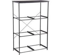 Five Simply smart - Etagère en métal Mix n' modul - H. 104,5 - Noir - Mix n' modul Noir, Noir G