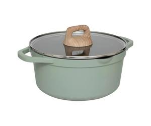 FIVE Simply Smart - Faitout en Fonte d'Aluminium "Horizon" 24cm Vert