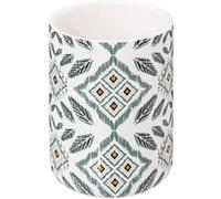 5five - Pot à brosses à Dents Blanc et Gris hapache