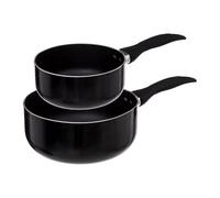 FIVE Simply Smart - Lot de 2 Casseroles "Aluminium" 20cm Noir