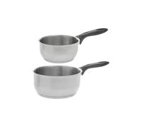 FIVE Simply Smart - Lot de 2 Casseroles en Inox "Tyo" 35cm Argent