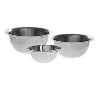 FIVE Simply Smart - Lot de 3 Bols à Mixer Inox "Bowl" 26cm Argent Argent G