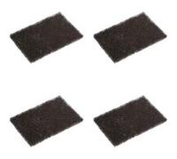 FIVE Simply Smart - Lot de 4 Filtres à Charbon "Poubelle Safir" 11cm Noir Noir G