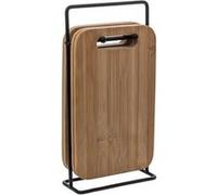 FIVE Simply Smart - Lot de 4 Planches à Découper Tapas 27cm Naturel