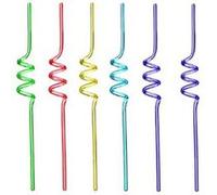 FIVE Simply Smart - Lot de 6 Pailles Tourbillon 24cm Multicolore Multicolore G