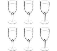FIVE Simply Smart - Lot de 6 Verres à Pied Estiva 35cl Transparent Transparent G