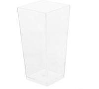 FIVE Simply Smart - Lot de 8 Verrines Plastique Carré 8,5cl Transparent Transparent G