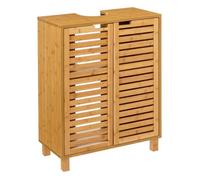 - Meuble sous lavabo en bambou Sicela - 60 x H. 58,5 cm - Marron - Sicela