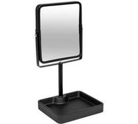 5five - Miroir pivotant sur pied "Glass" noir 30x15,2 cm