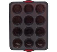 FIVE Simply Smart - Moule 12 Muffins Silicone "Silitop" 40cm Gris Gris G