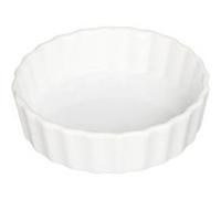 FIVE Simply Smart - Moule à Tartelette en Céramique "Ondulé" 12cm Blanc Blanc G