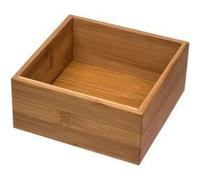 FIVE Simply Smart - Organisateur en Bambou "Tidy Smart" 15x15cm Naturel Beige G