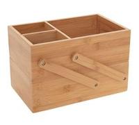 FIVE Simply Smart - Organiseur 2 Étages Bambou "Natureo" 38cm Naturel Marron G