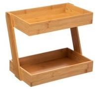 FIVE Simply Smart - Organiseur 2 Plateaux "Bambou" 31cm Beige Beige G