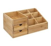 Organiseur 2 Tiroirs Bambou