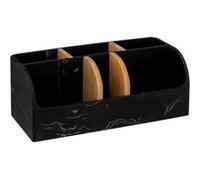 FIVE Simply Smart - Organiseur 6 Compartiments "Léa" 25cm Noir Noir G