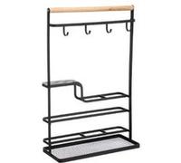 FIVE Simply Smart - Organiseur de Cuisine "Blackwood" 43cm Noir Noir G