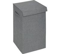 5five Panier à linge Colors avec séparateur 74 L Gris Béton