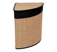 FIVE Simply Smart - Panier à Linge d'Angle en Bambou "Tony" 48L Naturel