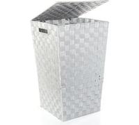 Five Simply smart - Panier à linge - Polyester tressé - Gris Gris G
