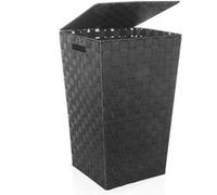 Five Simply smart - Panier à linge - Polyester tressé - Noir Noir G