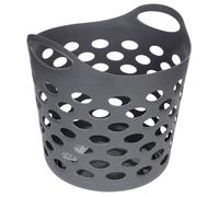 Five Simply smart - Panier à linge Rond - 28 L - Gris