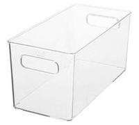 Panier plastique 15x31 cm Transparent Selena - 5 five simply smart