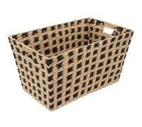 5five - panier 55x35cm ""terre inconnue"" noir