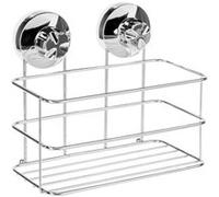 FIVE Simply Smart - Panier en Métal Ventouse 19cm Argent Gris G