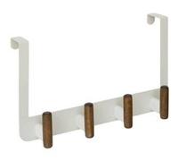 FIVE Simply Smart - Patère de Porte 4 Crochets "Cassie" 35cm Beige Beige