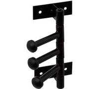 5five - patère 3 têtes rotatives métal noir
