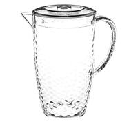 FIVE Simply Smart - Pichet à Eau Plastique "Martelé" 2L Transparent