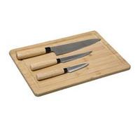 FIVE Simply Smart - Planche à Découper & Couteaux "Bambou" 35cm Naturel Beige G