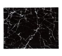 FIVE Simply Smart - Planche à Découper en Verre "Marbre" 40cm Noir Noir G