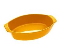 FIVE Simply Smart - Plat à Four Ovale en Céramique "Daom" 28cm Jaune Jaune G