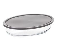 FIVE Simply Smart - Plat à Four Ovale en Verre "Couvercle" 26cm Transparent