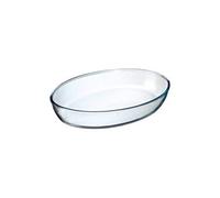 Secret de gourmet - Plat ovale en verre 35x25 cm