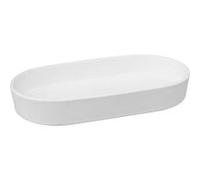 FIVE Simply Smart - Plateau de Salle de Bain "Cocon" 19cm Blanc Coton Blanc G