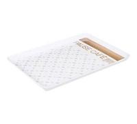 5five - plateau 30x22cm scandinave nature blanc