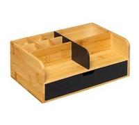 FIVE Simply Smart - Plateau Organiseur 1 Tiroir "Modern" 25cm Charbon Noir G