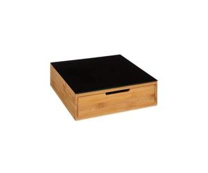 FIVE Simply Smart - Porte-Capsules Tiroir "Blackbamboo" 30cm Naturel