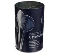 Pot Ustensiles Noir Métal