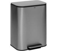 5five - poubelle en inox finition mat 50l