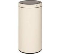 5five - poubelle automatique delta en métal beige 40l