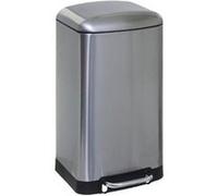 FIVE Simply Smart - Poubelle de Cuisine en Inox "Ariane" 30L Argent Argent G