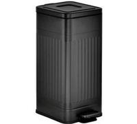 Poubelle de Cuisine en Métal "Nova" 30L Noir
